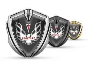 Pontiac 3d Emblema Insignia Diseño Mínimo Universal 3D